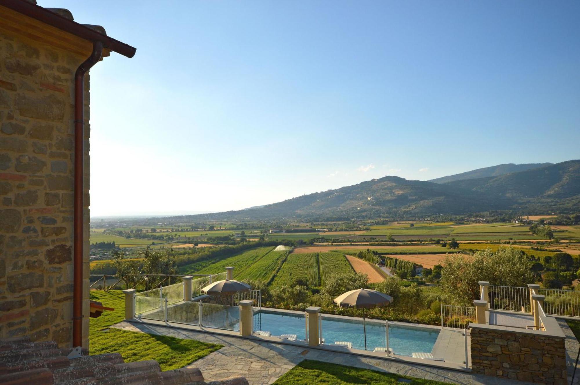 Villa Chiara Cortona Exterior foto