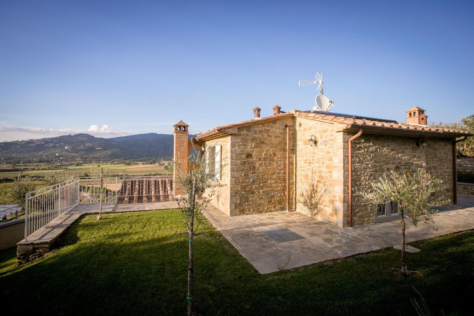 Villa Chiara Cortona Exterior foto