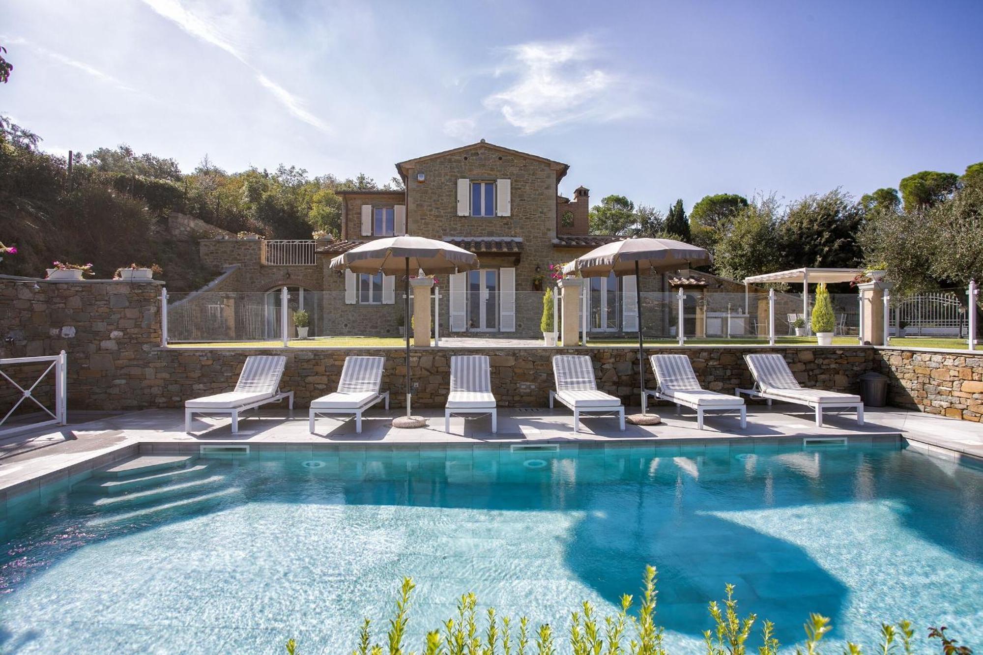 Villa Chiara Cortona Exterior foto