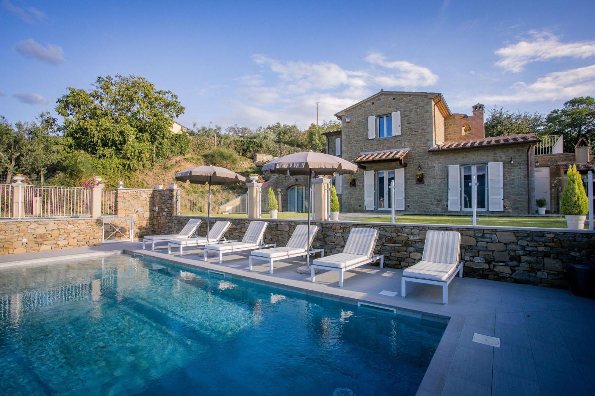 Villa Chiara Cortona Exterior foto